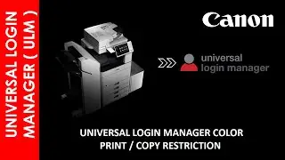 UNIVERSAL LOGIN MANAGER COLOUR RESTRICTION PROCEDUERS