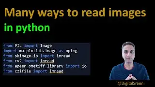 17 - Reading images in Python