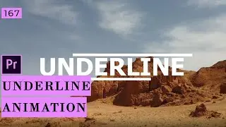 How to create an Underline Animation in Premiere Pro