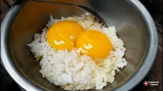 MEMBUAT NASI DICAMPUR TELUR YANG ENAK COCOK BUAT ANAK KOS