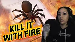 Летсплей KILL IT WITH FIRE (арахнофоб против армии пауков)