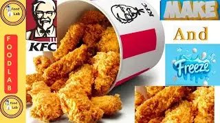 KFC chicken fried recipe|Make and Freeze Ramadan recipe| Fried chicken wings| Ramadan recipes