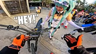 RIDING MY SURRON DEEP in the 2024 LA Anime Expo and this happened...