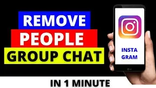 How To Remove People From Group Chat on Instagram in 2022 ( Android & ios iphone )