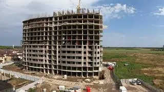 Видео этапов строительства 20.08.2021 ЖК "Зеленодар", Литер 4Б