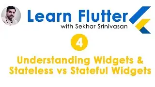 #4: Understanding Flutter Widgets | Stateless Widgets | Stateful Widgets| Detail Explanation & Demos