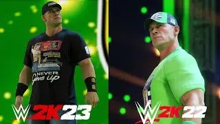 WWE 2K23 vs WWE 2K22 Graphics Comparison!