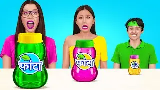 तेज़, मध्यम बनाम धीमा भोजन चुनौती 🍫 बड़ा बनाम मध्यम बनाम छोटा 123 GO द्वारा