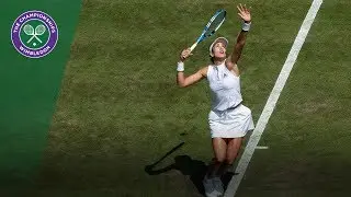 Garbiñe Muguruza vs Naomi Broady Highlights | Wimbledon 2018