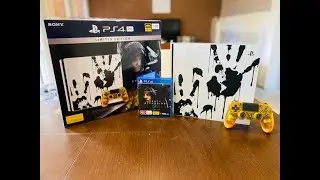 Limited Edition Playstation 4 Pro Death Stranding Console Unboxing