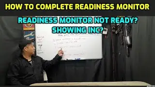 HOW TO COMPLETE READINESS MONITOR (MONITOR NOT READY OR INCOMPLETE)