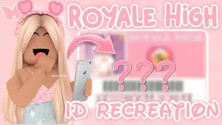 CREATING MY OWN ROYALE HIGH ID CARD!❕🌷❕