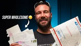 Received fan mail, cried