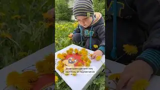 Причёска из ОДУВАНЧИКОВ😂               