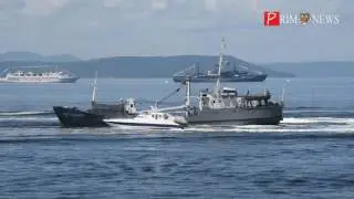 Генеральная репетиция празднования Дня ВМФ (29.07.2017)