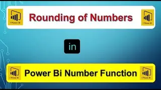 How to Round of Numbers using Number Function in Power BI