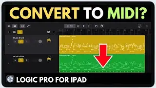 SESSION PLAYER to MIDI Track in Logic Pro for iPad