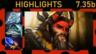 ⭐Beastmaster 30+ K/A! Offlane Highlights 7.35b - Dota 2 Top MMR