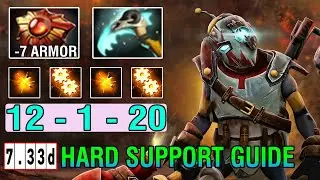 How to Play [Clockwerk] Hard Support Roaming New Patch Update 7.33d Ez GodLike Super Annoying Dota2