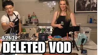 [2024-06-26] (Deleted VOD) Baking Stream w/ QTCinderella 🔴 Late Night Basketball w/ FaZe 🔴