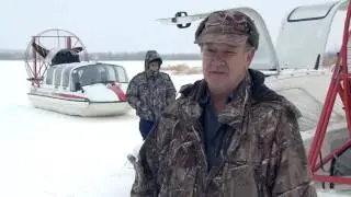 Аэросани-амфибия 