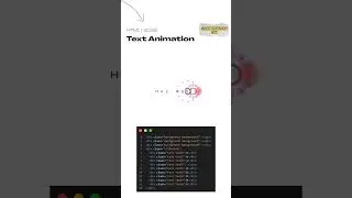TEXT ANIMATION OF HTML CSS 🔥👑🔱🔥🖤💯 