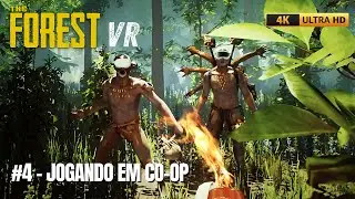 The Forest VR | Visitando as bases | #4 | PCVR | ft @SargentoPhantom