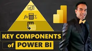 What are the 🔑 Key Components of Power BI? Power BI Tutorial for Beginners 📊