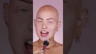 Bald to brows to GLAM… CRAZY TRANSITION