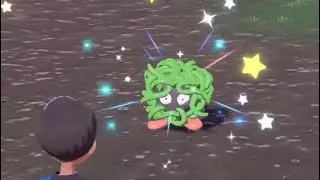 Catching shiny Tangela!