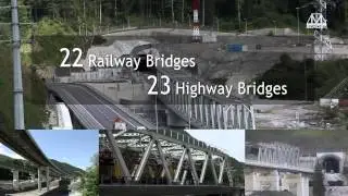 Construction of Adler — Alpika-Service Route in Sochi,  June 2015