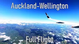 FULL FLIGHT | Auckland to Wellington | A320 | Air New Zealand | NZ429