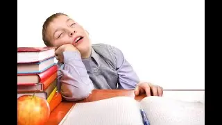 когда проснулся на уроке: