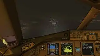 [Vatsim] ILS Approach in stormy Mumbai on PMDG 777