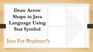 How to Create Arrow in Java Language. program java code 