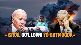 Bayden Isroilni tanqid qildi