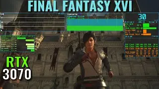 Final Fantasy 16 - RTX 3070 - DLSS 3.7.20 - 1440p, 1080p - Benchmark
