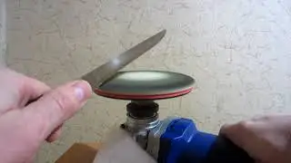 Заточка ножа с помощью 