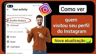 Como descobrir quem viu meu perfil do Instagram |  Quem visitou meu perfil do Instagram (2023)