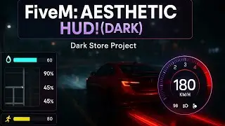 Fivem Aesthetic Hud (Dark Store Project)