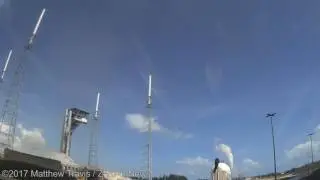 LAUNCH PAD REMOTE CAMERA views of Atlas V launch with NASA's OA 7 mission to ISS