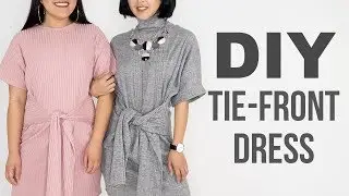 DIY Tie-Front Dress | Made From Scratch