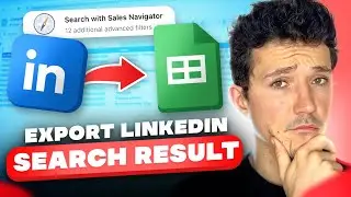 How To Export Linkedin Search Results To Excel? [2024 Tutorial]