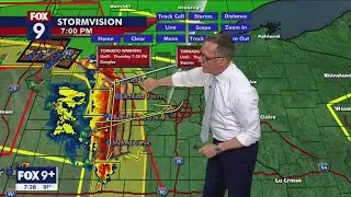 Tracking severe storms in Minnesota
