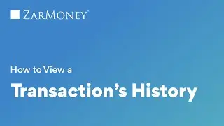 How to View a Transaction's History