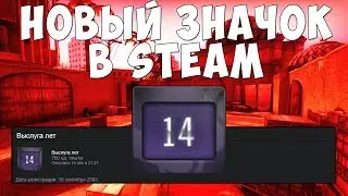 НОВЫЙ ЗНАЧОК В STEAM!