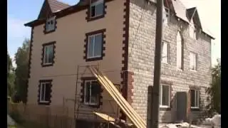 Дом из тепло эффективных блоков, теплостен. Дома из ТЕПЛОБЛОКОВ