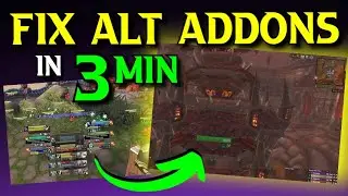 FIX ALT ADDONS FAST in WoW Dragonflight