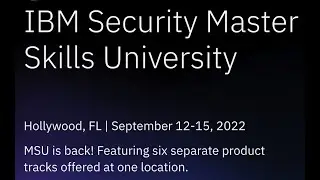 Master Skill University is Back! See you there…