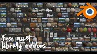 Blender tamil tutorial part 8 - Must have free asset library addons